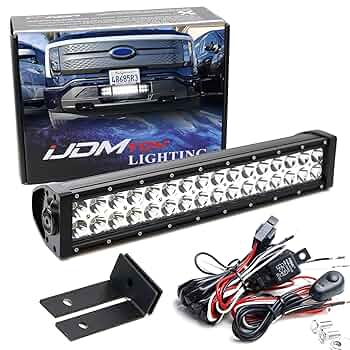 Amazon.com: iJDMTOY Lower Grille Mount LED Light Bar